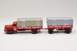 Mercedes L315 Pritschenzug Gustav Mauler Minichamps 1:43 499034720 Métal — image 3 sur 6
