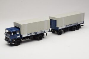 Mercedes LP1624 Pritschenzug Dachser Minichamps 1:43 499034821 Métal