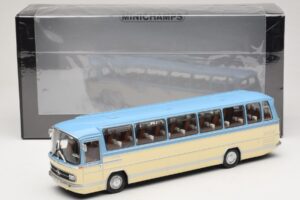 Mercedes O302 Bleu Crème Minichamps 1:43 439035181 Métal — image 6 sur 6