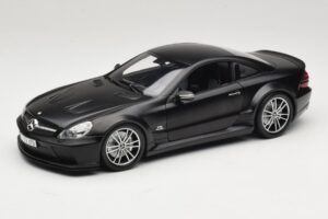 Mercedes SL65 AMG R230 Black Series Matt Black Minichamps 1:18 100038121 Métal