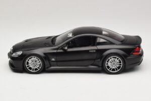 Mercedes SL65 AMG R230 Black Series Matt Black Minichamps 1:18 100038121 Métal — image 4 sur 8