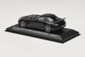 Mercedes SLS AMG C197 Black Series Noir Métallisé Minichamps 1:43 437033020 Métal — image 3 sur 4