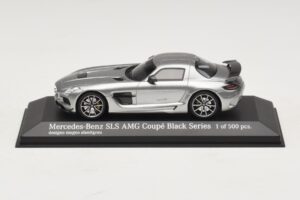 Mercedes SLS AMG C197 Black Series Gris Métallisé Minichamps 1:43 437033024 Métal