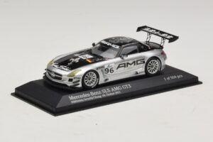 Mercedes SLS AMG GT3 #96 M. Hakkinen / R. Arnold 6 Hours of Zhuhai 2011 Minichamps 1:43 410113296 Métal — image 2 sur 4