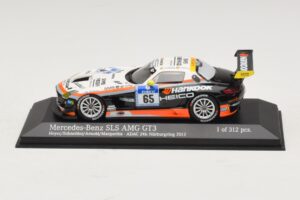 Mercedes SLS AMG GT3 #65 Hankook 24 Hours of Nurburgring 2012 Minichamps 1:43 437123265 Métal