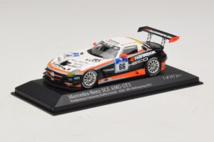 Mercedes SLS AMG GT3 #66 Hankook C. Frankenhout / Simonsen 24 Hours of Nurburgring 2012 Minichamps 1:43 437123266 Métal — image 2 sur 4