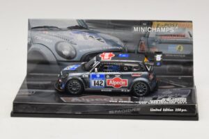 Mini Cooper #142 Von Bohlen / F. Grohs Schirra Motorsport Nurburgring 24 Hours 2011 Minichamps 1:43 Mini Cooper #142 Von Bohlen / F. Grohs Schirra Motorsport Nurburgring 24 Hours 2011 Minichamps 1:43 43112142 Métal