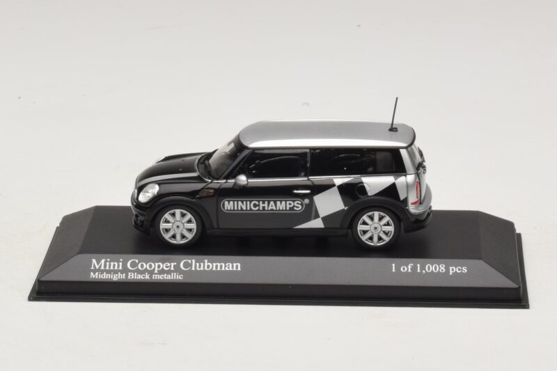 Mini Cooper Clubman R55 Noir Métallisé Minichamps 1:43 Mini Cooper Clubman R55 Noir Métallisé Minichamps 1:43 431138672 Métal