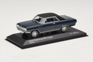 Opel Diplomat A V8 Coupe Bleu Foncé Minichamps 1:43 400048021 Métal — image 2 sur 4