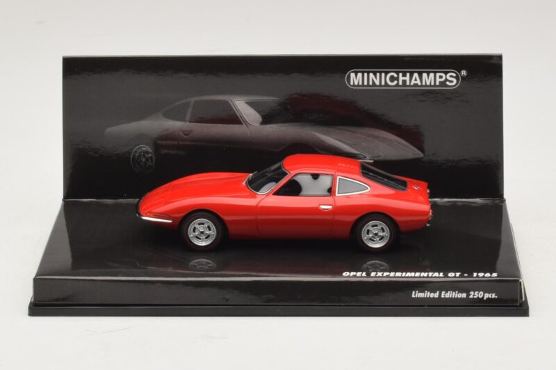 Opel Experimental GT Rouge Minichamps 1:43 437045020 Métal