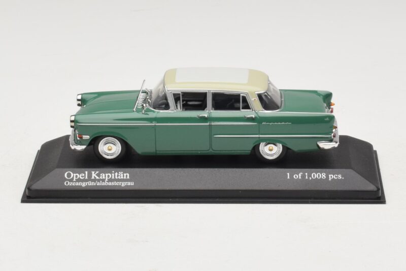 Opel Kapitan A Vert Minichamps 1:43 Opel Kapitan A Vert Minichamps 1:43 400048001 Métal