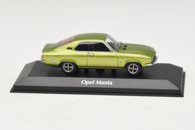 Opel Manta A Vert Métallisé Maxichamps 1:43 940045501 Métal
