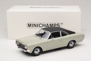 Opel Rekord C Coupé Gris Minichamps 1:18 107047022 Résine — image 6 sur 6