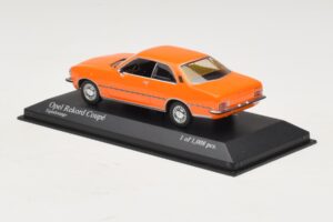 Opel Rekord D Coupé Orange Minichamps 1:43 400044024 Métal — image 3 sur 4