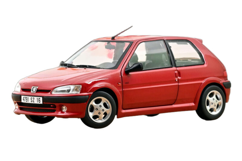 Peugeot 106 S16 Lucifer Red Norev 1:18 Peugeot 106 S16 Lucifer Red Norev 1:18 184921 Métal