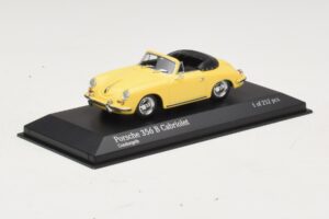 Porsche 356 B Cabriolet Jaune Minichamps 1:43 400064334 Métal — image 2 sur 4