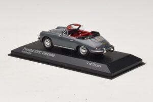 Porsche 356C Cabriolet Gris Minichamps 1:43 430062339 Métal — image 3 sur 4