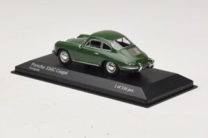 Porsche 356C Vert Foncé Minichamps 1:43 430062329 Métal — image 3 sur 4