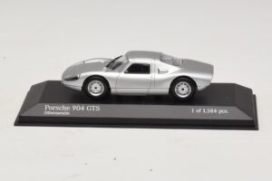 Porsche 904 GTS Argent Minichamps 1:43 400065721 Métal