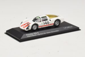 Porsche 906 K Scuderia Filipinetti #148 W. Mairesse / H. Muller Targa Florio Winners 1966 Minichamps 1:43 400666648 Métal — image 2 sur 4
