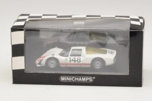 Porsche 906 K Scuderia Filipinetti #148 W. Mairesse / H. Muller Targa Florio Winners 1966 Minichamps 1:43 400666648 Métal — image 4 sur 4