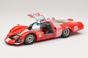 Porsche 906 LH Squadra Tartaruga #40 D. Spoerry / R. Steinemann 12 Hours of Sebring 1967 Minichamps 1:18 100676140 Métal — image 2 sur 8
