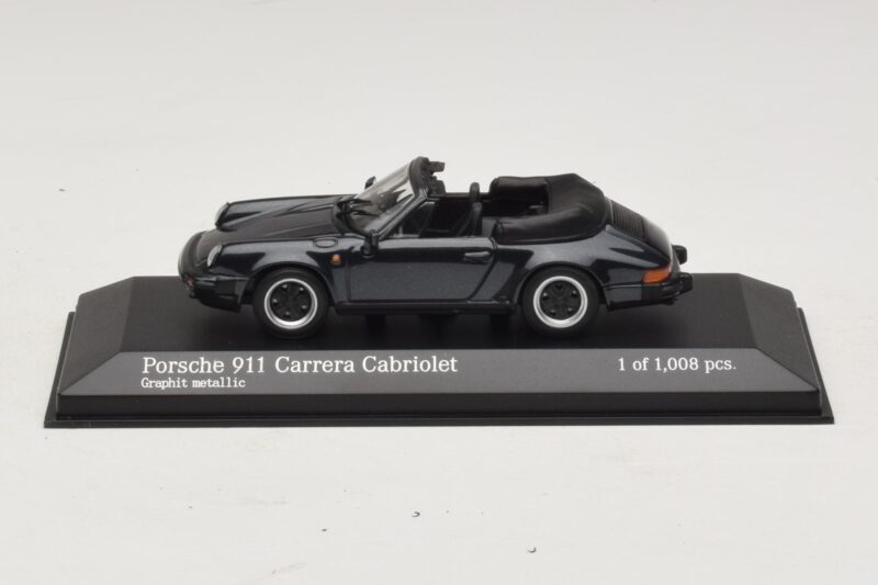 Porsche 911 930 Carrera Cabriolet Gris Métallisé Minichamps 1:43 Porsche 911 930 Carrera Cabriolet Gris Métallisé Minichamps 1:43 430062037 Métal