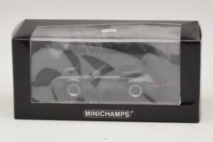 Porsche 911 930 Carrera Cabriolet Gris Métallisé Minichamps 1:43 430062037 Métal — image 4 sur 4