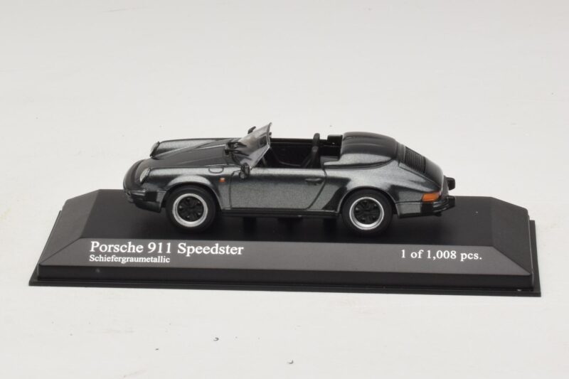 Porsche 911 930 Speedster Gris Métallisé Minichamps 1:43 Porsche 911 930 Speedster Gris Métallisé Minichamps 1:43 430066135 Métal