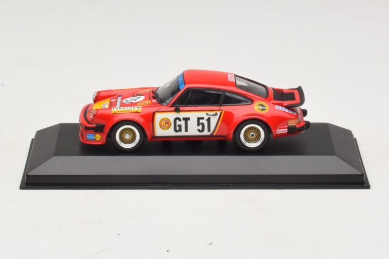 Porsche 911 934 #51 T. Hezemans Winner Nurburgring 1976 Minichamps 1:43 400766451 Métal