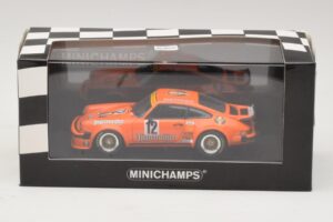 Porsche 911 934 Jagermeister #12 H. Kelleners DRM Nurburgring 1976 Minichamps 1:43 400766412 Métal — image 4 sur 4
