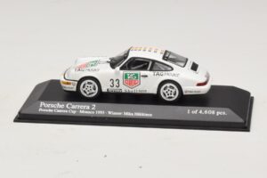 Porsche 911 964 Carrera 2 #33 M. Hakkinen Monaco Carrera Cup Winner 1993 Minichamps 1:43 430936033 Métal