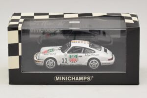 Porsche 911 964 Carrera 2 #33 M. Hakkinen Monaco Carrera Cup Winner 1993 Minichamps 1:43 430936033 Métal — image 4 sur 4
