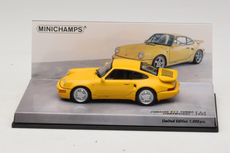 Porsche 911 964 Turbo S 3.3 Lightweight Minichamps 1:43 436069170 Métal