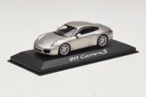 Porsche 911 991 Carrera S Argent Métallisé Minichamps 1:43 WAP0200130C Métal — image 2 sur 4