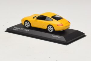 Porsche 911 991 Carrera Jaune Minichamps 1:43 410060221 Métal — image 3 sur 4