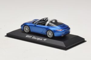 Porsche 911 991 Targa Bleu Métallisé Minichamps 1:43 WAP0200350E Métal — image 3 sur 4