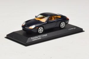 Porsche 911 991 Turbo S Bleu Métallisé Minichamps 1:43 410062220 Métal — image 2 sur 4