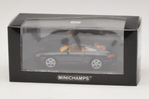 Porsche 911 991 Turbo S Bleu Métallisé Minichamps 1:43 410062220 Métal — image 4 sur 4