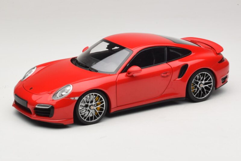 Porsche 911 991 Turbo S Rouge Minichamps 1:18 110062320 Métal