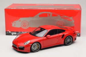 Porsche 911 991 Turbo S Rouge Minichamps 1:18 110062320 Métal — image 8 sur 8