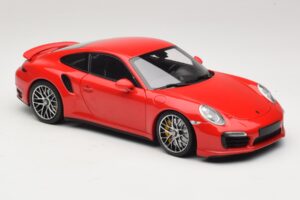 Porsche 911 991 Turbo S Rouge Minichamps 1:18 110062320 Métal — image 6 sur 8