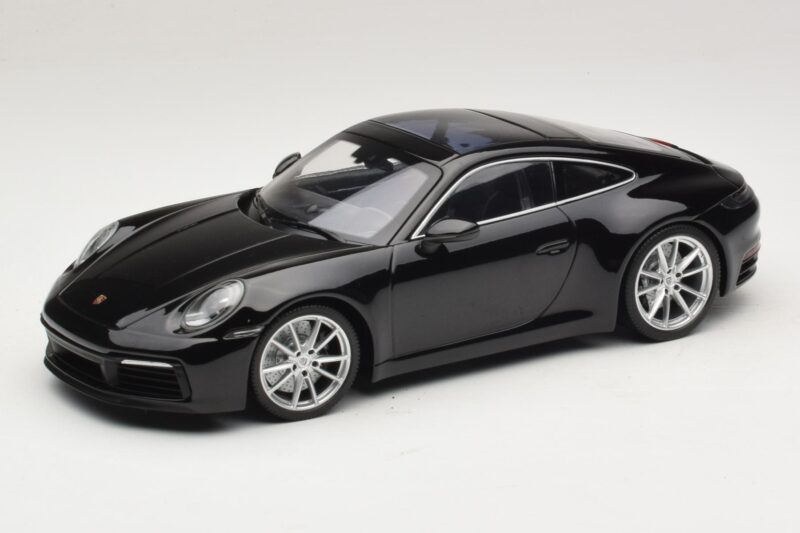 Porsche 911 992 Carrera 4S Noir Minichamps 1:18 WAP0211120R992 Métal