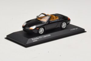 Porsche 911 996 Cabriolet Noir Métallisé Minichamps 1:43 400061090 Métal — image 2 sur 4