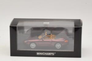 Porsche 911 996 Cabriolet Rouge Métallisé Minichamps 1:43 400061092 Métal — image 4 sur 4