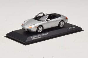 Porsche 911 996 Cabriolet Argent Métallisé Minichamps 1:43 400061091 Métal — image 2 sur 4