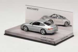Porsche 911 996 Carrera 40e Anniversaire Argent Minichamps 1:43 436061070 Métal — image 3 sur 5