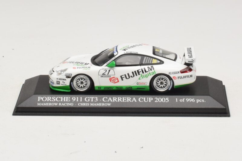 Porsche 911 996 GT3 Cup #21 Mamerow Porsche Carrera Cup Deutschland 2005 Minichamps 1:43 403056221 Métal