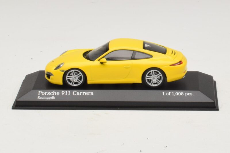 Porsche 911 996 Jaune Minichamps 1:43 Porsche 911 996 Jaune Minichamps 1:43 400061182 Métal
