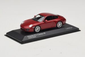 Porsche 911 997 Carrera 4S Red Metallic Minichamps 1:43 400066422 Métal — image 2 sur 4